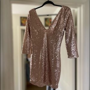 Call sequin dress size medium